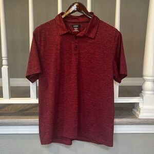 Alfani Red Polo Shirt Classic Design